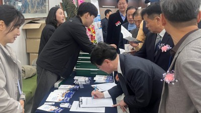 한국노총 인천지역본부 대의원대회 인천직업병안심센터 홍보부스 운영